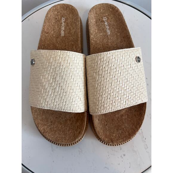 DAKINE LOREN WOMEN'S ONE BAND COMFORT SLIDE - BEIGE SIZE 9 - Picture 10 of 10